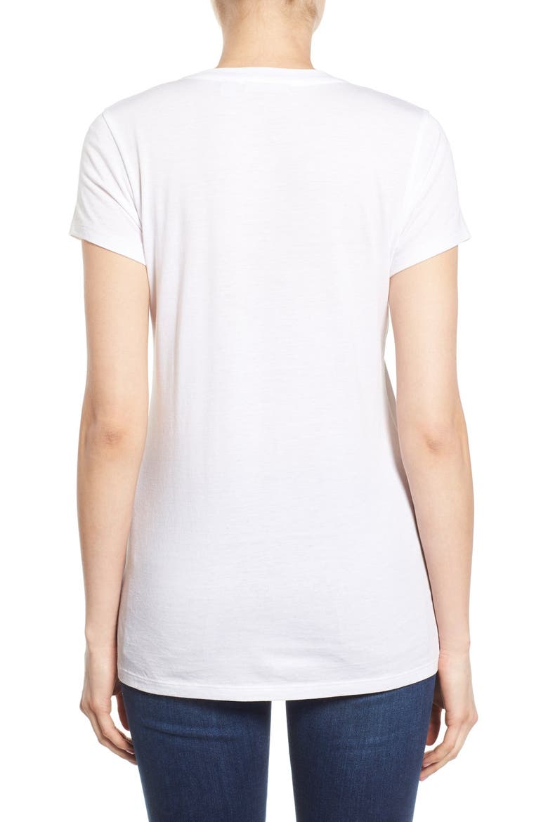 Short Sleeve Crewneck Tee, Alternate, color, WHITE