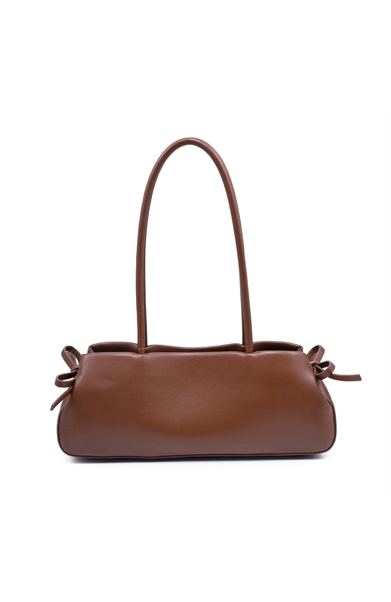 Halo Shoulder Bag, Main, color, Chocolate