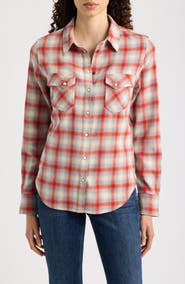 Pendleton Gambler Plaid Wool Shirt