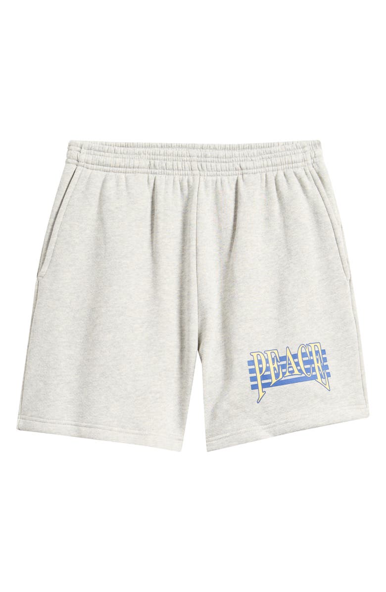 Museum of Peace & Quiet Seventies Graphic Sweat Shorts, Alternate, color, Ash