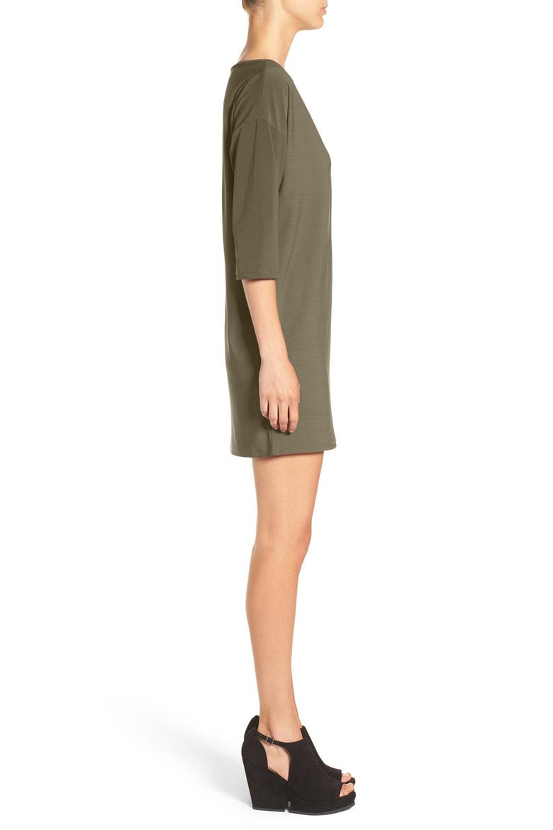 Dolman Dress, Alternate, color, OLIVE SARMA
