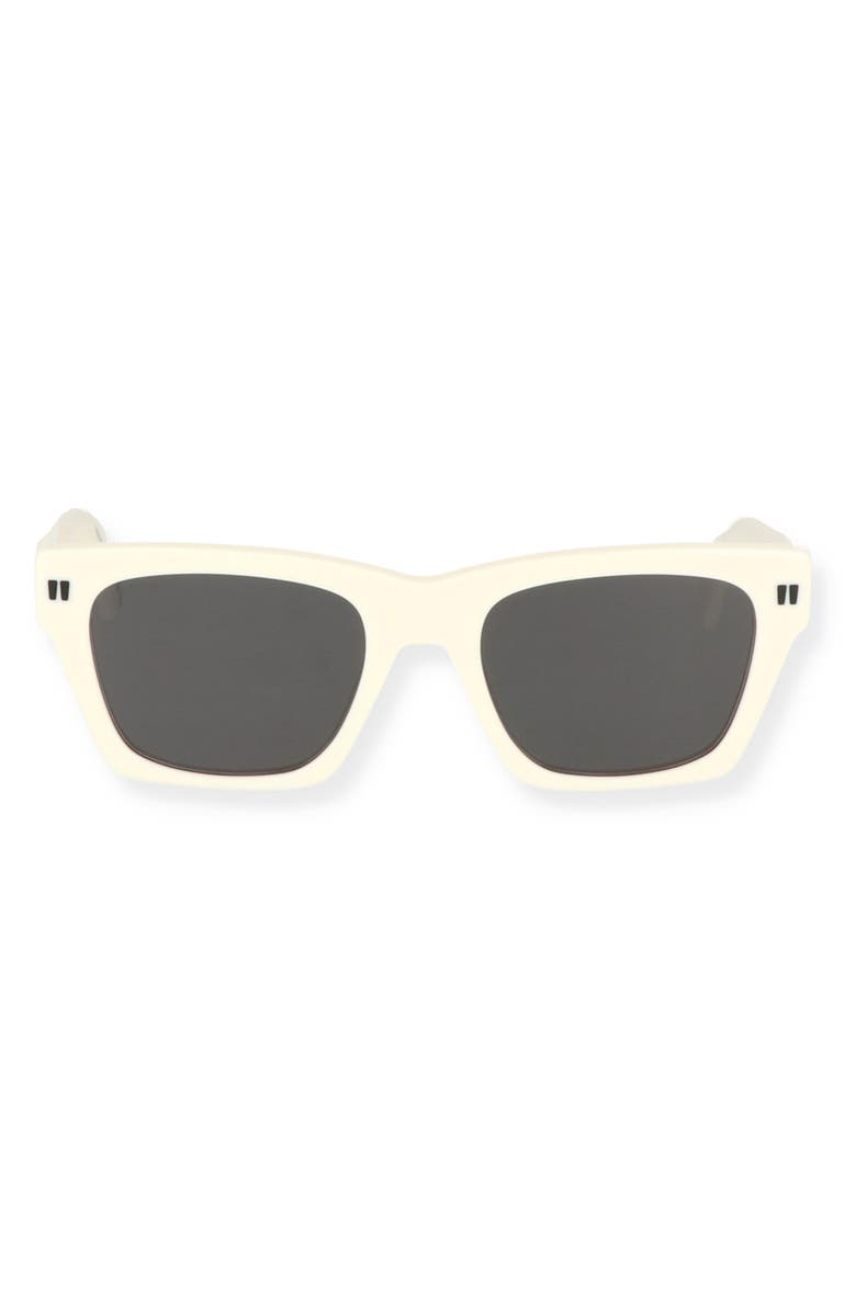 Off-White 53mm Valdez Square Sunglasses, Alternate, color, 