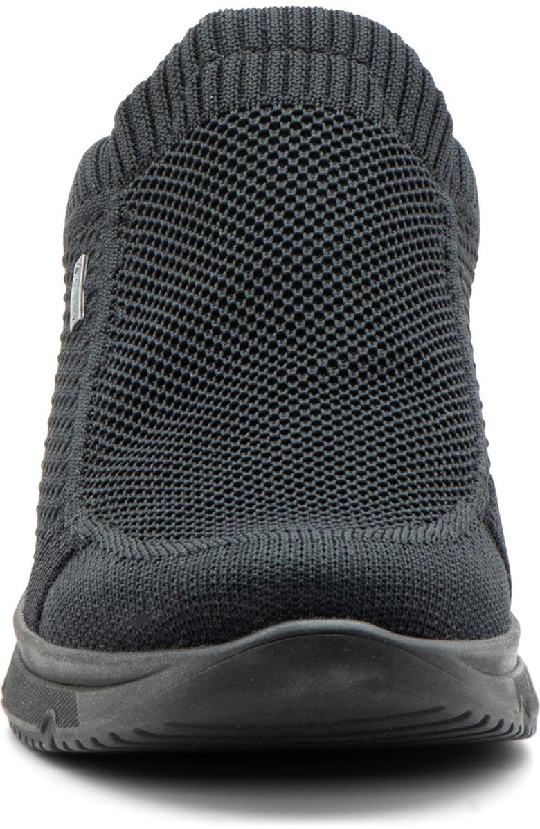 ara Nassau Waterproof Slip-On Sneaker, Alternate, color, Black