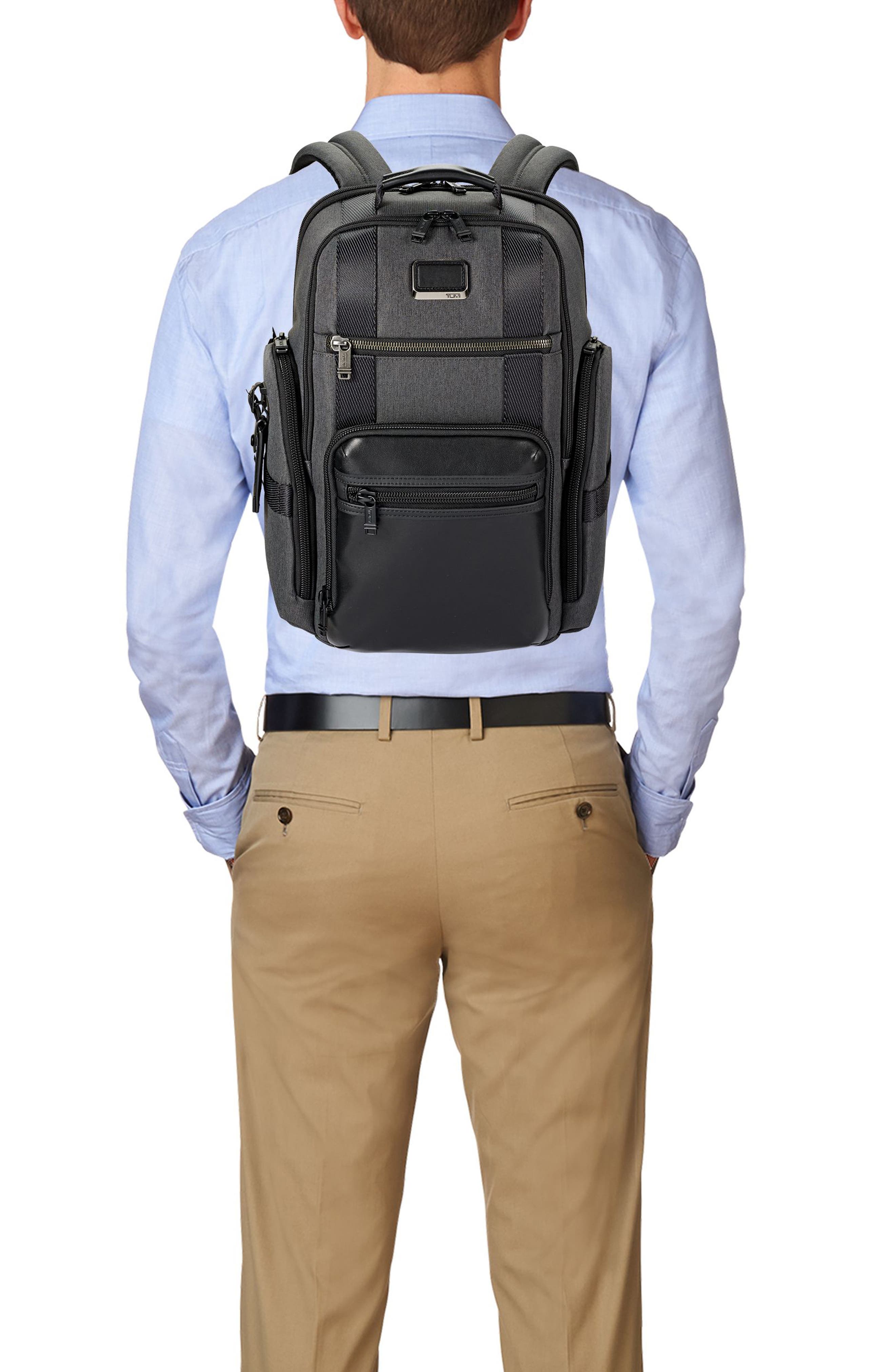 Alpha Bravo - Sheppard Deluxe Backpack, Alternate, color, ANTHRACITE