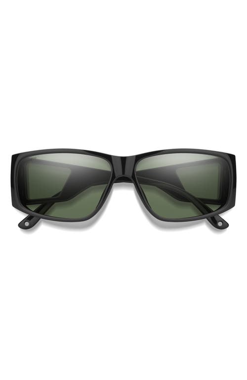 Smith Monroe Peak 62mm Oversize Chromapop™ Polarized Sunglasses In Multi