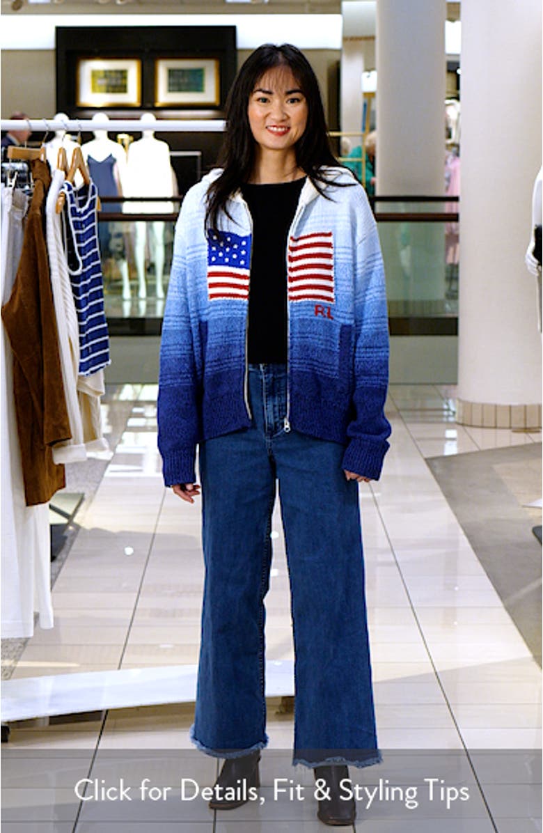 Front Zip Sweater Hoodie, sales video thumbnail