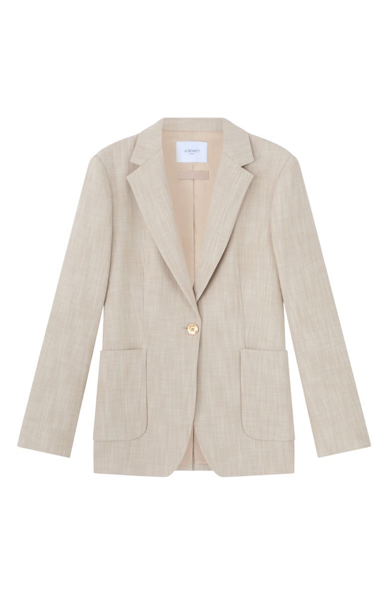 LK Bennett Amelia Belted Jacket, Alternate, color, 