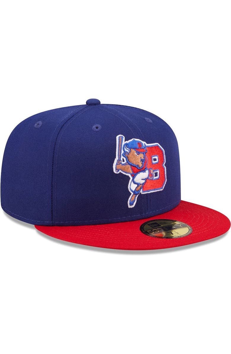 New Era Men's New Era Royal Buffalo Bisons Authentic Collection 59FIFTY Fitted Hat, Alternate, color, Royal