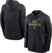 Nike Men's Nike Black UCF Knights Sideline Dri-FIT Lightweight Hooded Top