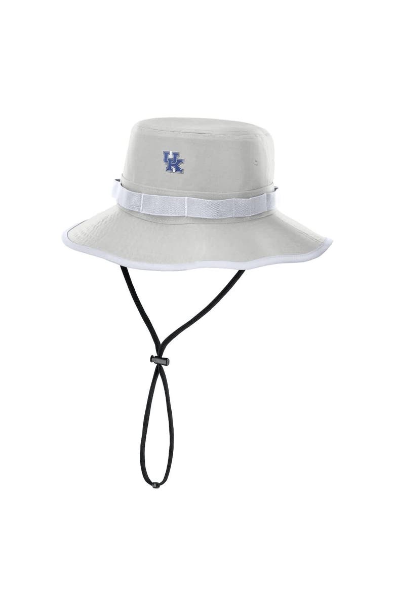Nike Men's Nike Gray Kentucky Wildcats 2025 Sideline Apex Boonie Performance Bucket Hat, Main, color, Gray