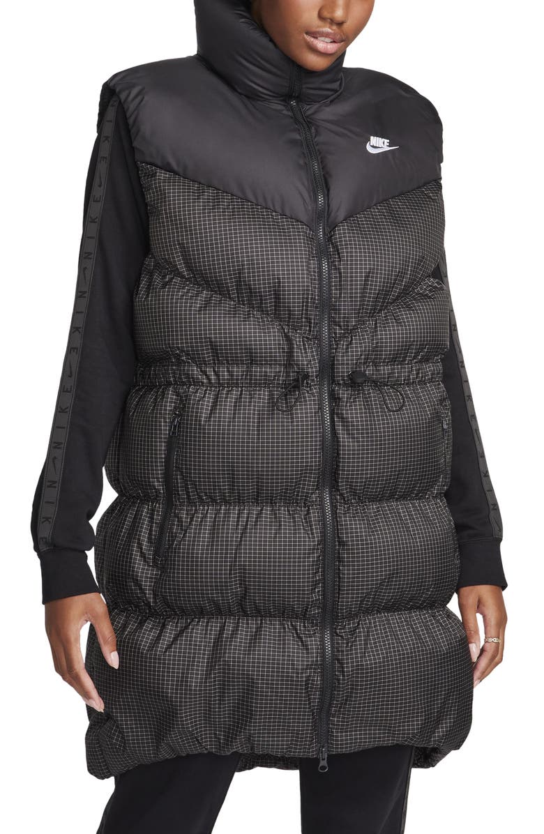 Nike Sportswear Windpuffer Therma-FIT Long Puffer Vest, Main, color,