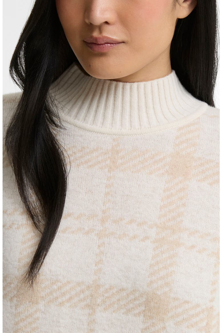 Delilah Knitted Mock Neck Sweater, Alternate, color, CLOUD MULTI