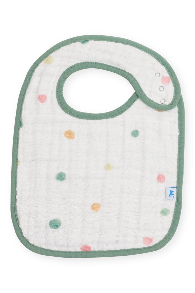 3-Pack Classic Cotton Muslin Bibs, Alternate, color, MULTI