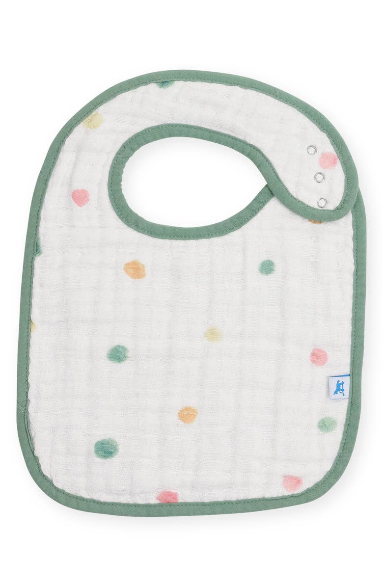 little unicorn 3-Pack Classic Cotton Muslin Bibs, Alternate, color, Multi