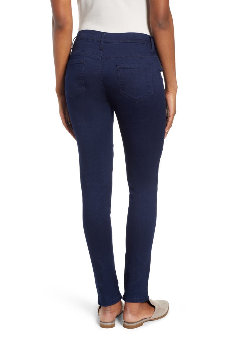 Comfortable Stretch Maternity Jeans, Alternate, color, NAVY
