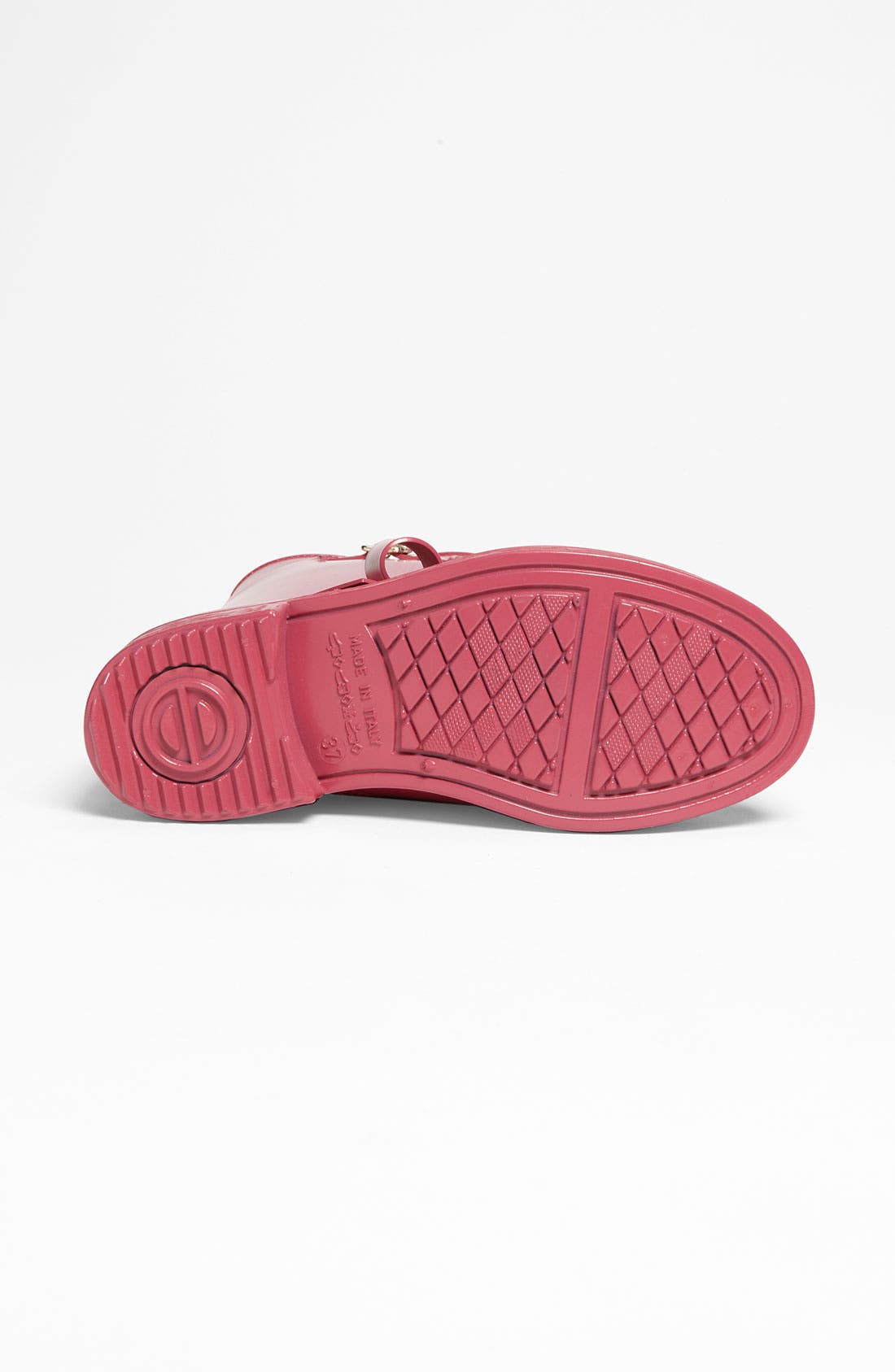 Moto Rain Boot, Alternate, color, FUCHSIA GLOSS