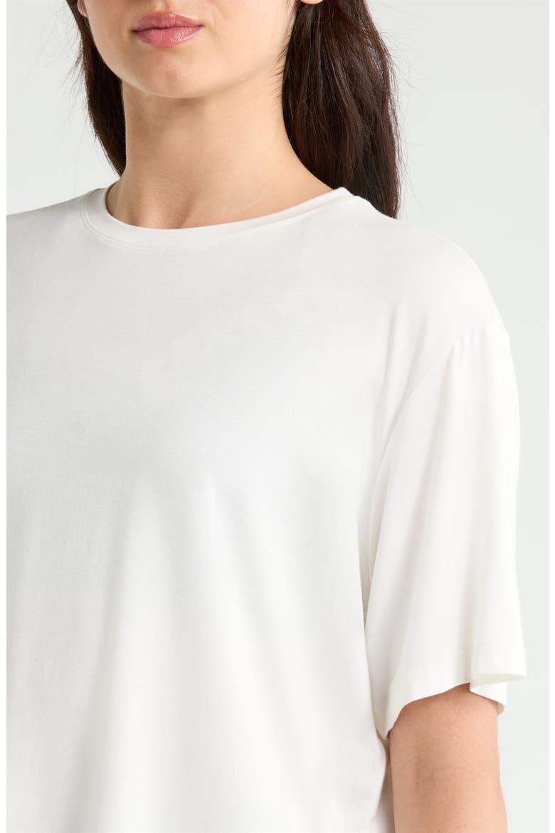 Djuna Oversized Jersey Tee, Alternate, color, WHITE