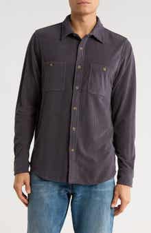 Lucky Brand Mason Corduroy Twill Button-Up Shirt