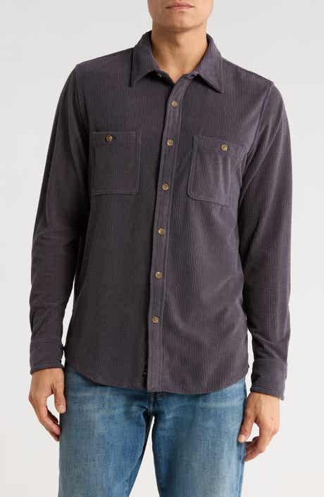 Lucky Brand Mason Corduroy Twill Button-Up Shirt