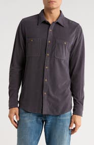 Lucky Brand Mason Corduroy Twill Button-Up Shirt