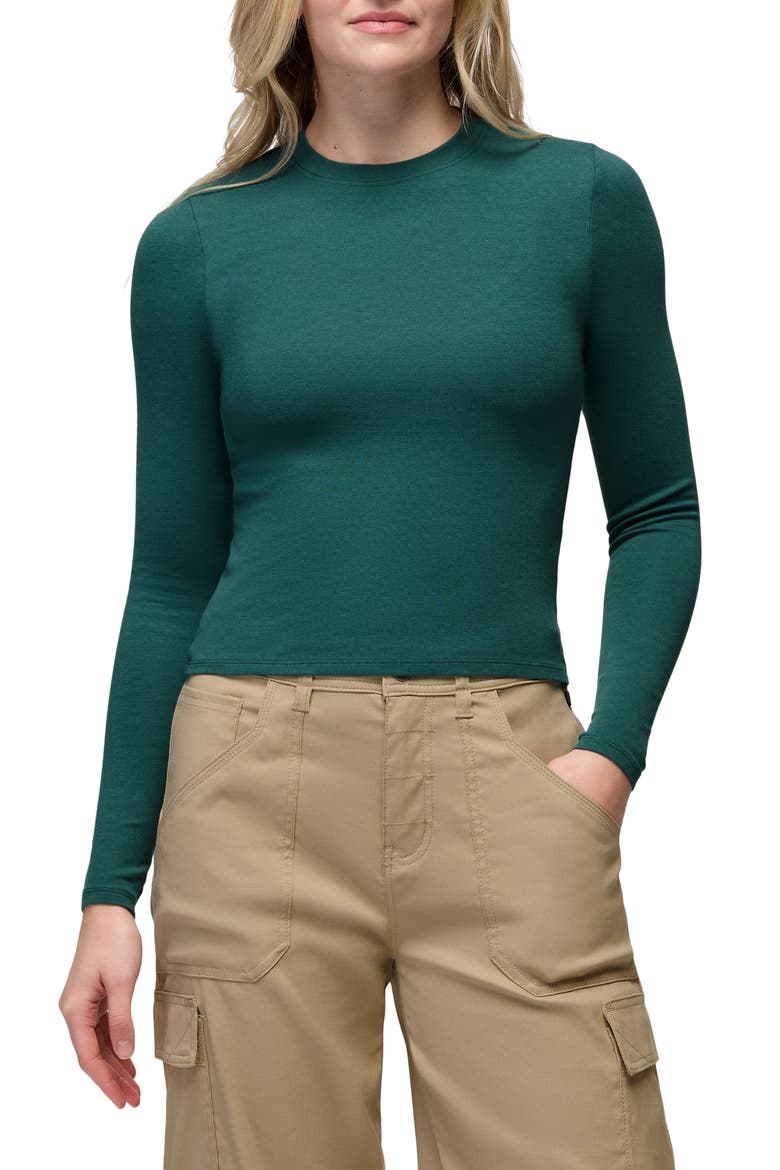 Lotus Long Sleeve Tee, Main, color, COAST