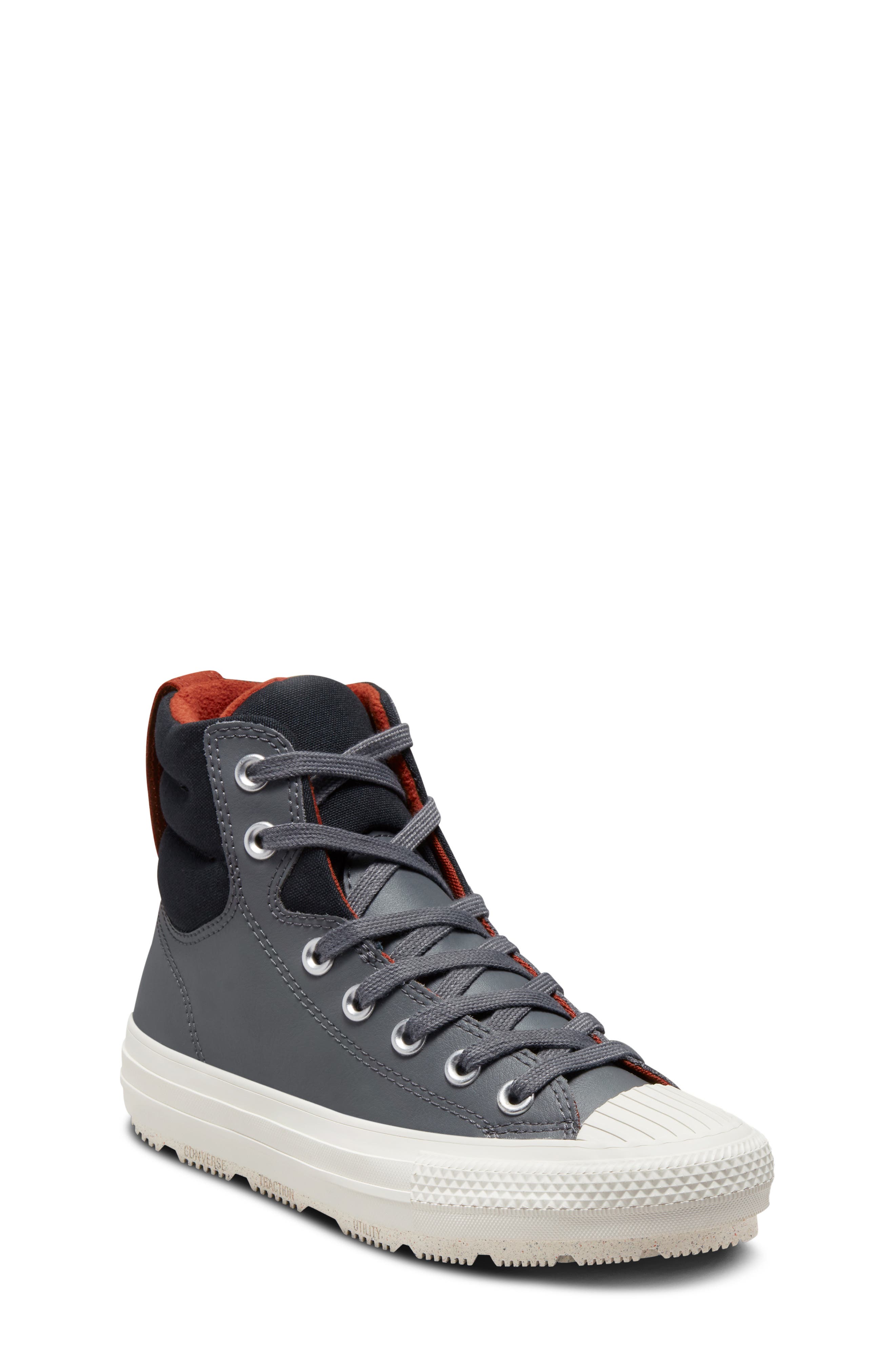 Converse Kids' Chuck Taylor<sup>®</sup> All Star<sup>®</sup> Berkshire Water Repellent Sneaker Boot, Main, color, 