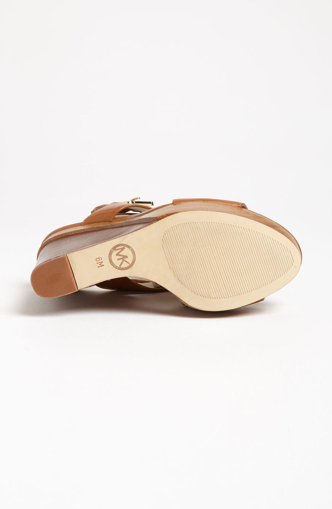 'Josephine' Wedge, Alternate, color, LUGGAGE LEATHER