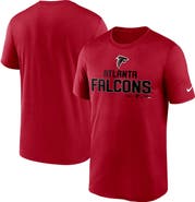 Nike Men's Nike Red Atlanta Falcons Legend Community Performance T-Shirt