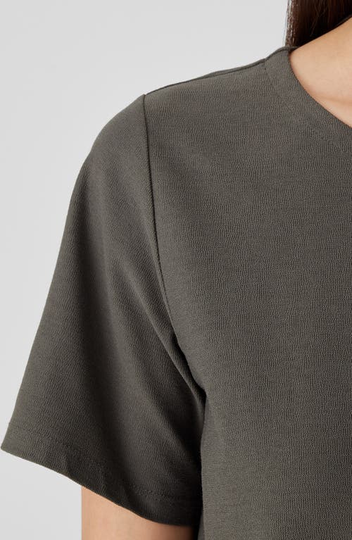 Eileen Fisher T-shirt Dress In Grove