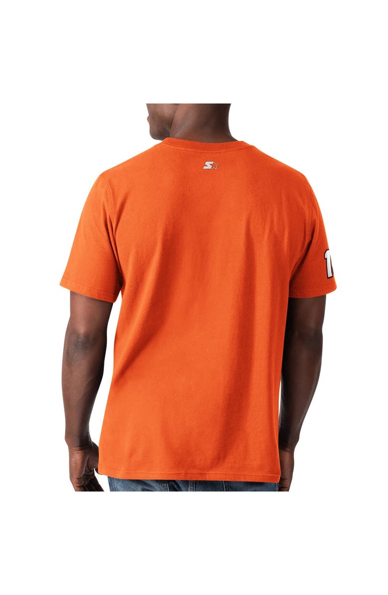 STARTER Men's Starter Orange Martin Truex Jr Special Teams T-Shirt, Alternate, color, Orange