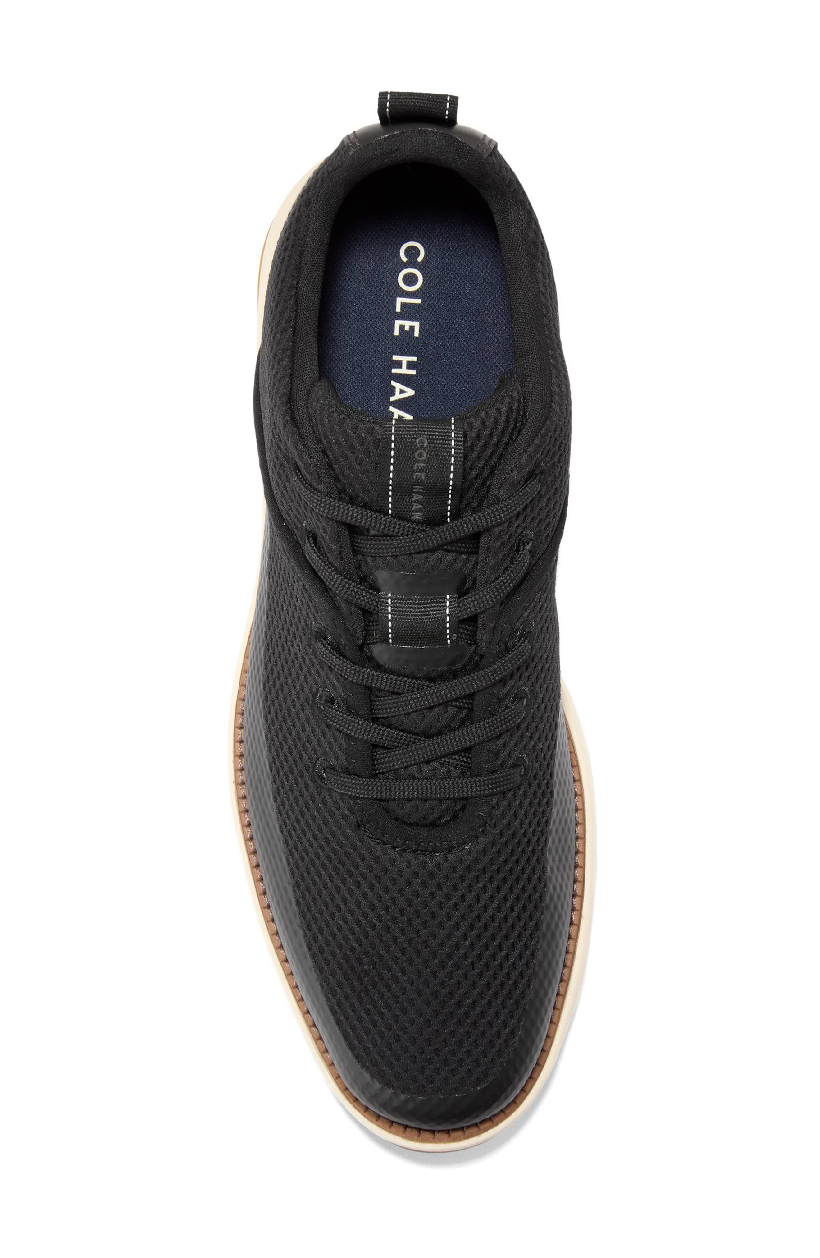 Cole Haan Grand Atlantic Sneaker - Wide Width Available, Alternate, color, Black/ Raven