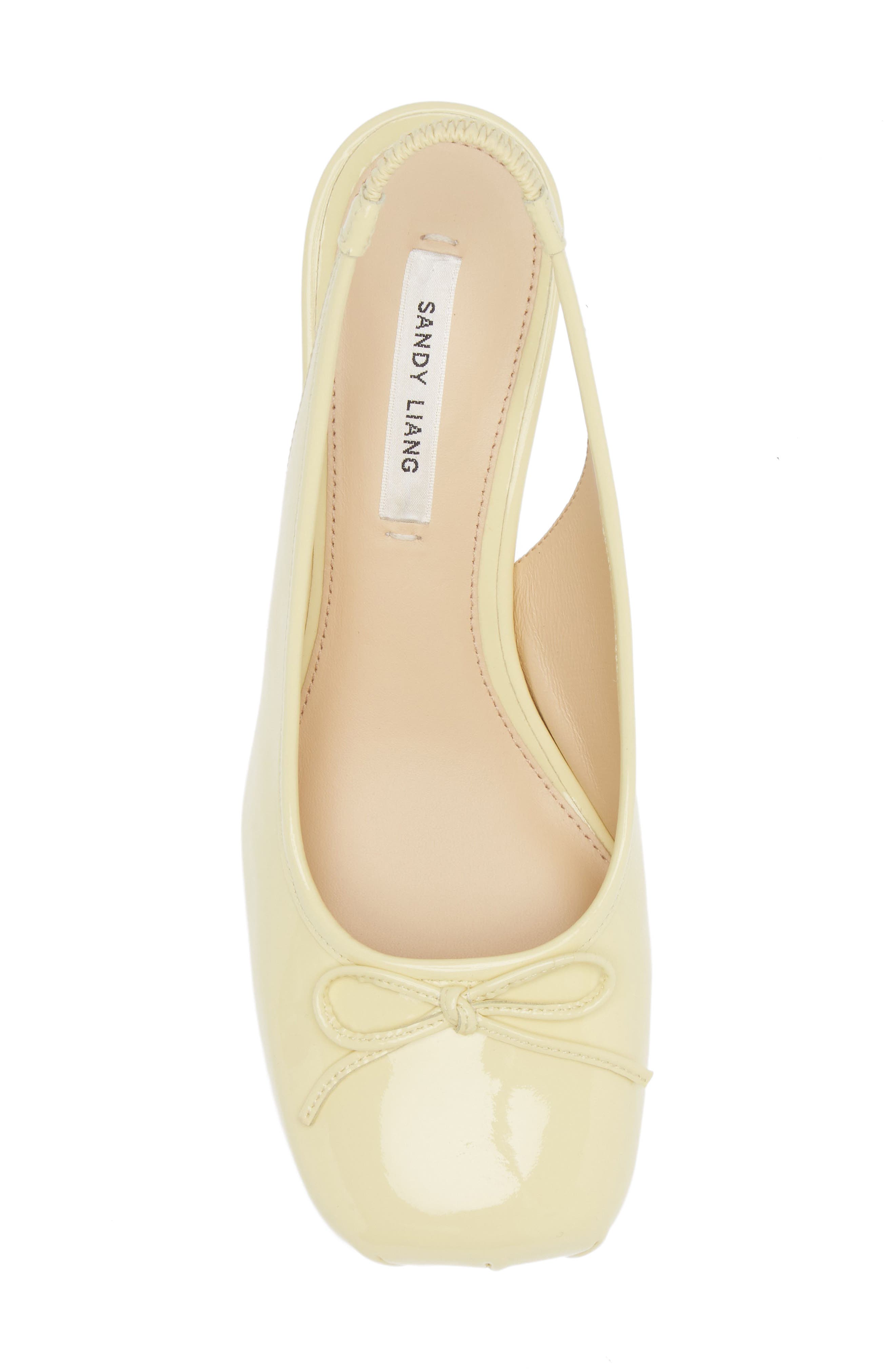 Sandy Liang Square Toe Slingback Ballet Pump, Alternate, color, 