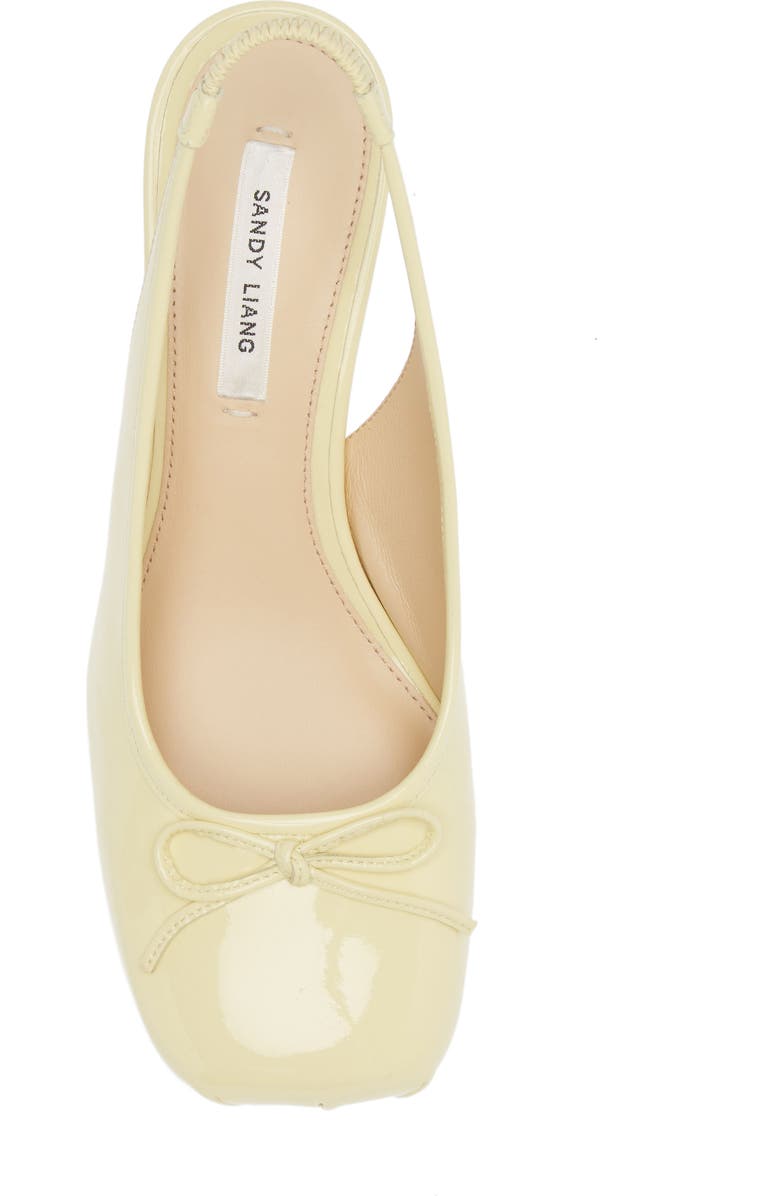 Sandy Liang Square Toe Slingback Ballet Pump, Alternate, color,