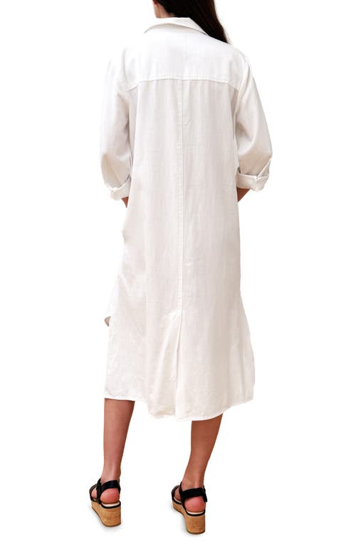 WASH LAB DENIM WASH LAB DENIM CHILL OUT SHIRTDRESS