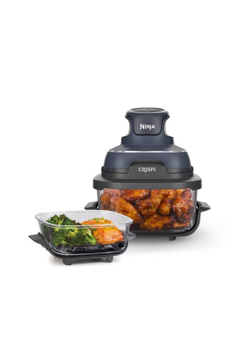 Crispi 4-in-1 Portable Glass Air Fryer Cooking System