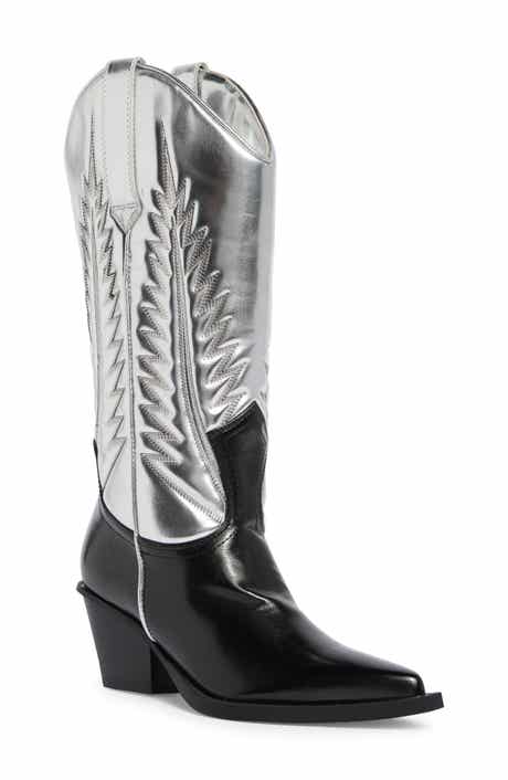 Marmalade Faux Leather Western Boot