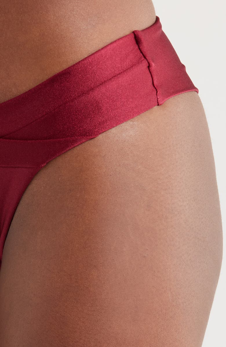 BOAMAR Potter Bikini Bottoms, Alternate, color, Wine