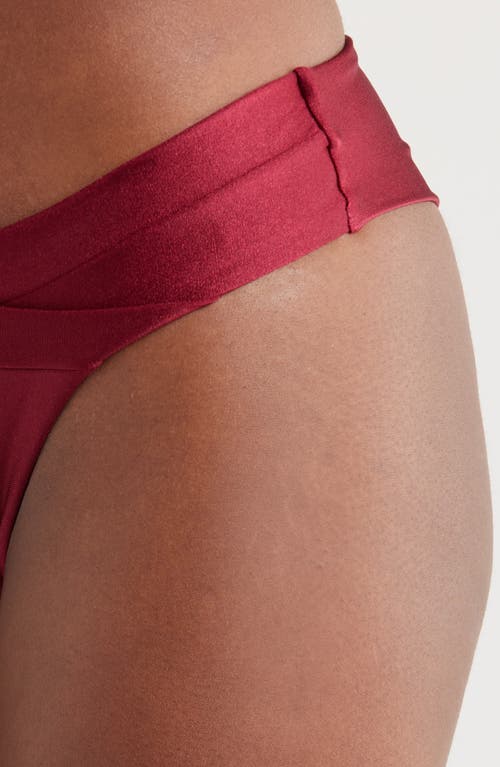 Boamar Potter Bikini Bottoms In Wine