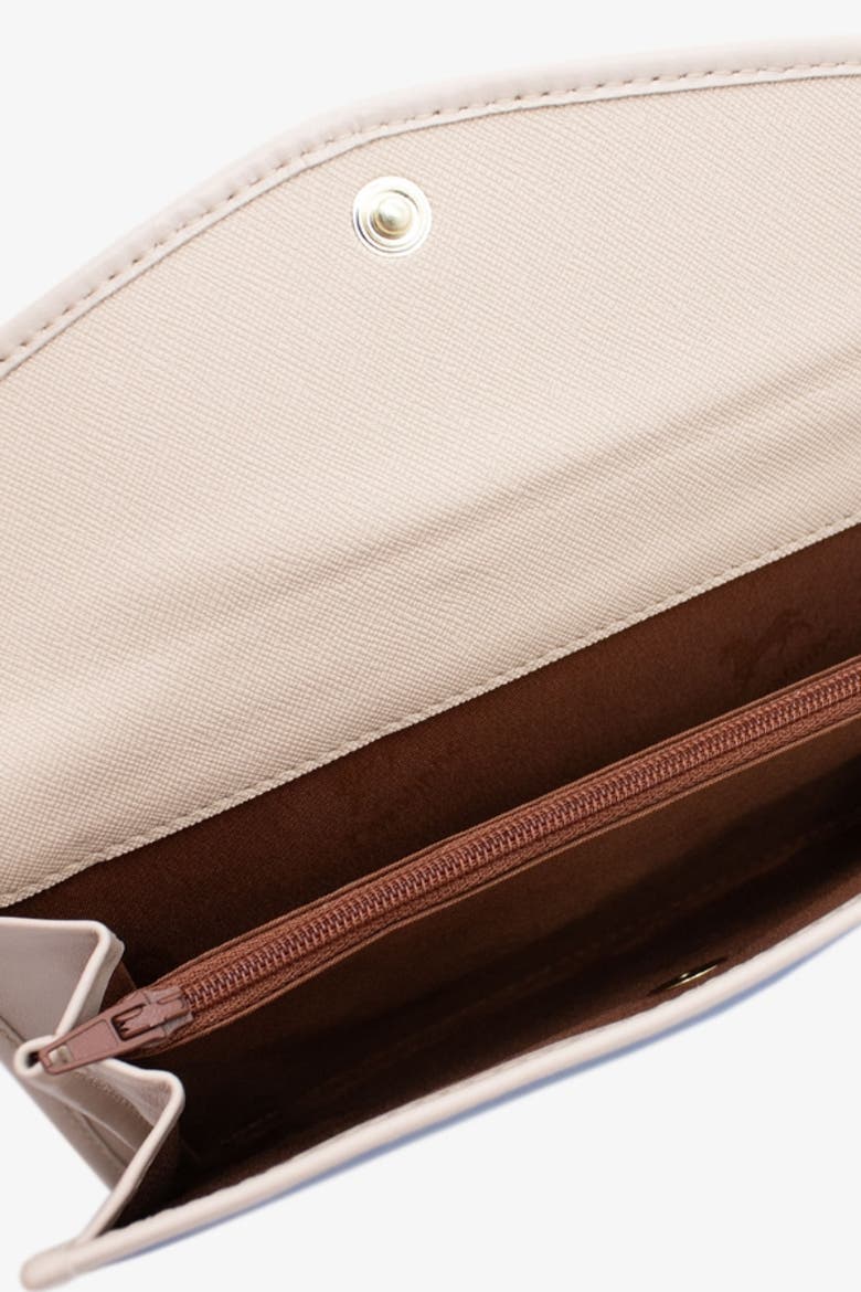 Radiance Wallet 205, Alternate, color, Light Blue / Beige