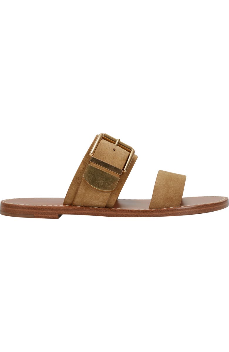 Marc Fisher LTD Hallyn Slide Sandal, Alternate, color, Medium Brown