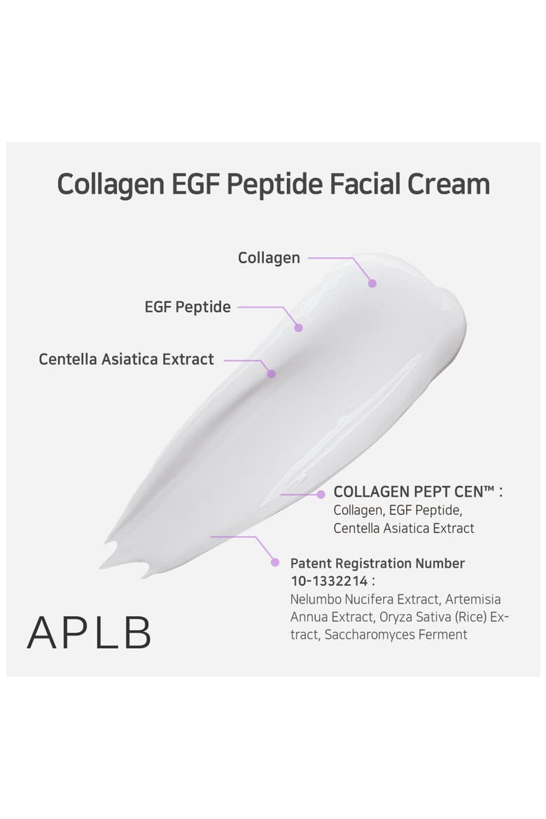 Collagen EGF Peptide Facial Cream, Alternate, color, NO COLOR