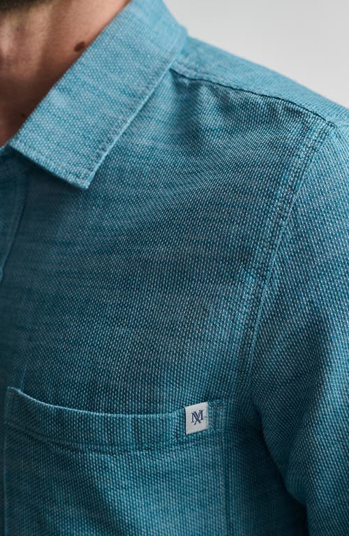 Mavi Jeans Texture Cotton Button-up Shirt