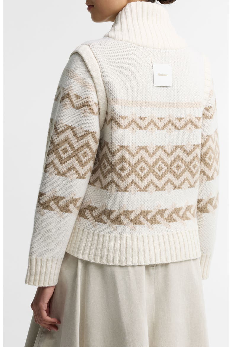 Maplewood Zip Cardigan, Alternate, color, CREAM MULTI
