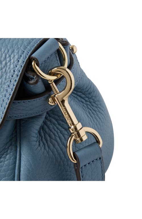Mulberry Mini Alexa Leather Satchel In Brighton Blue