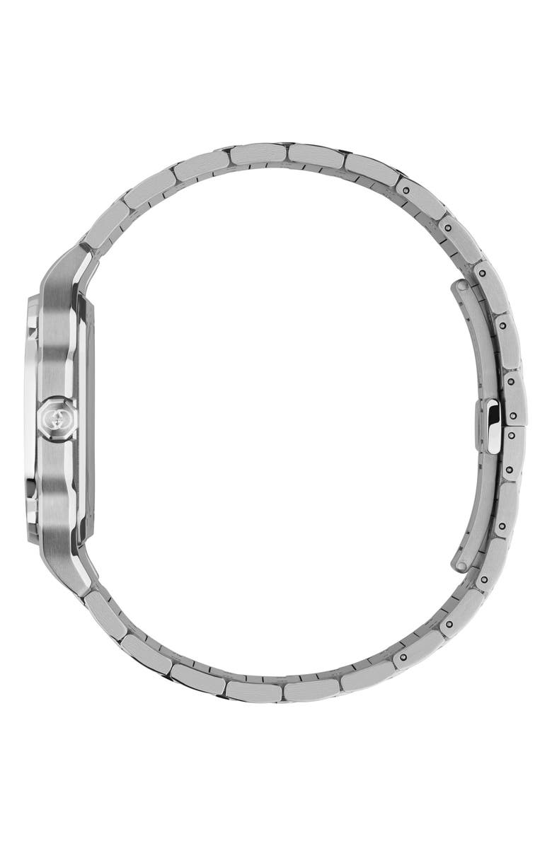 Gucci G-Flat Bracelet Watch, 36mm, Alternate, color, Steel