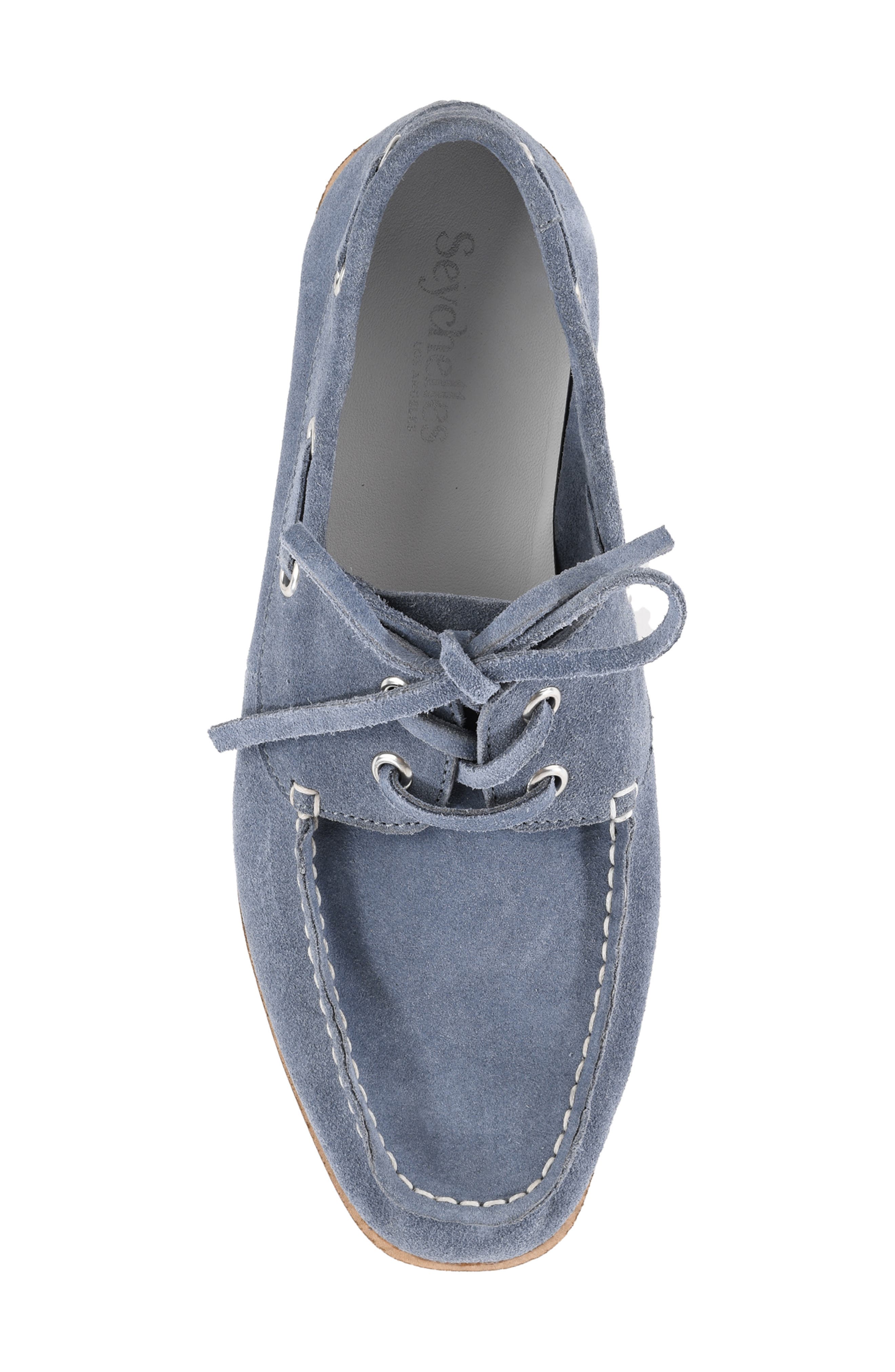 Seychelles Kipper Boat Shoe, Alternate, color, Blue