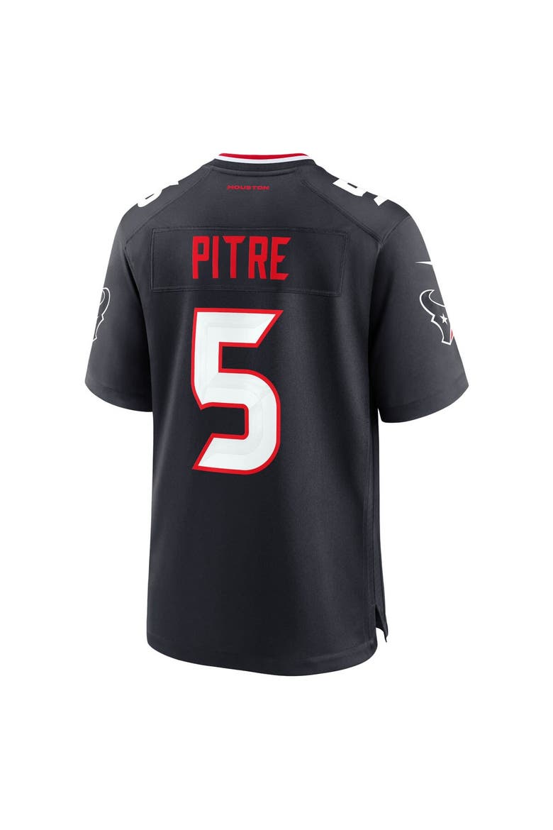 Men's Nike Jalen Pitre Navy Houston Texans Game Jersey, Alternate, color, Navy