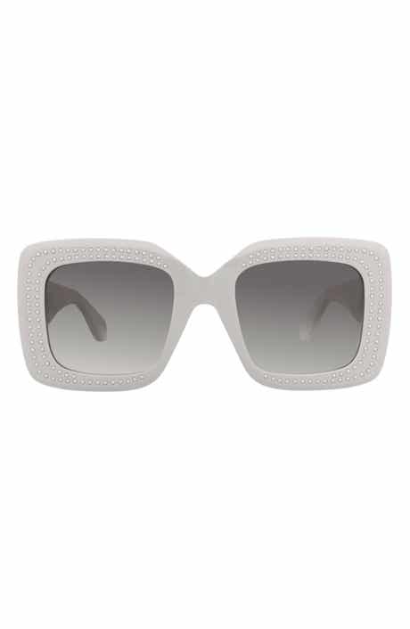 Alaïa 52mm Novelty Square Sunglasses