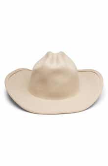 Felted Wool Cowboy Hat