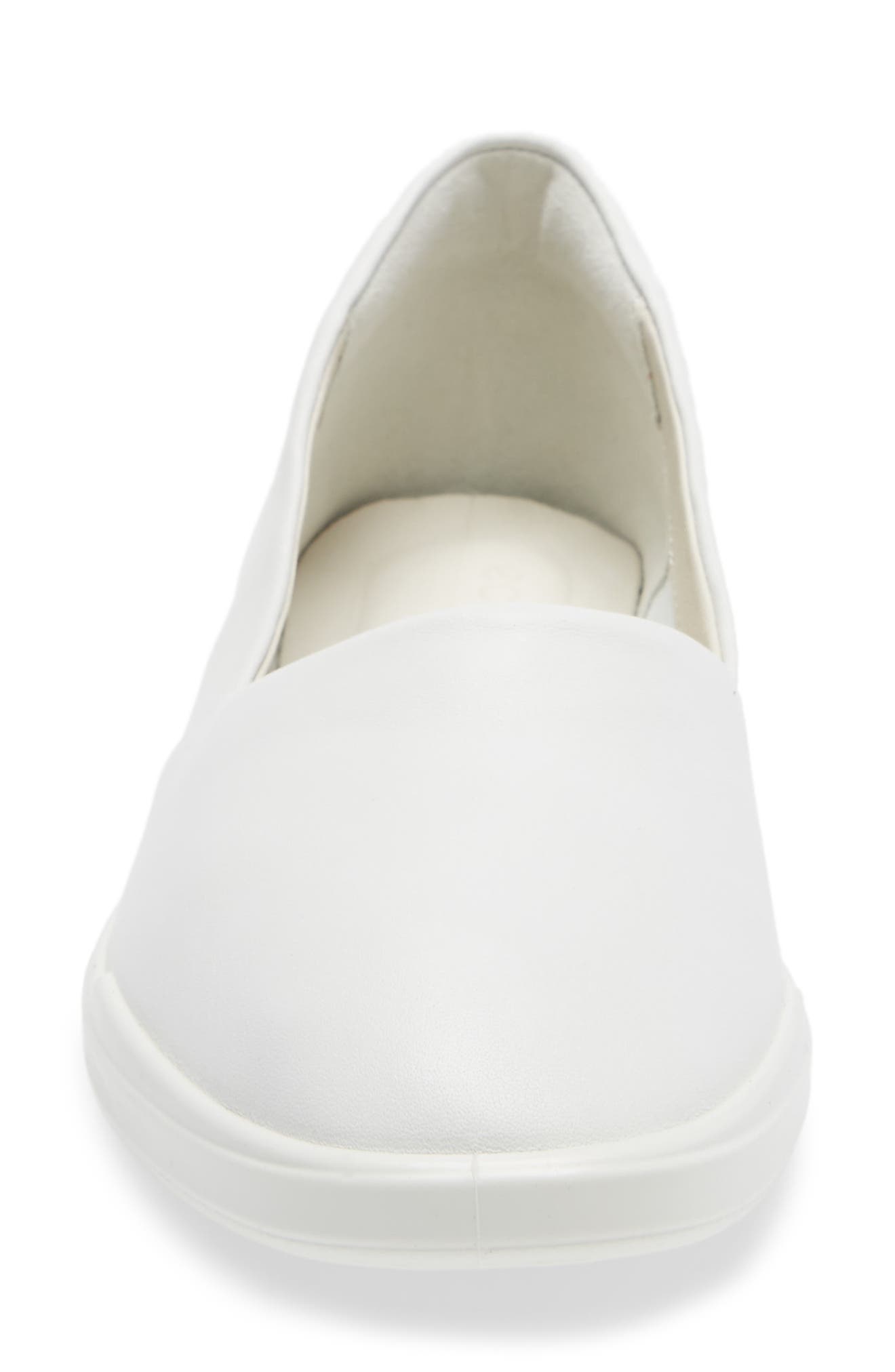 Simpil Loafer, Alternate, color, WHITE LEATHER